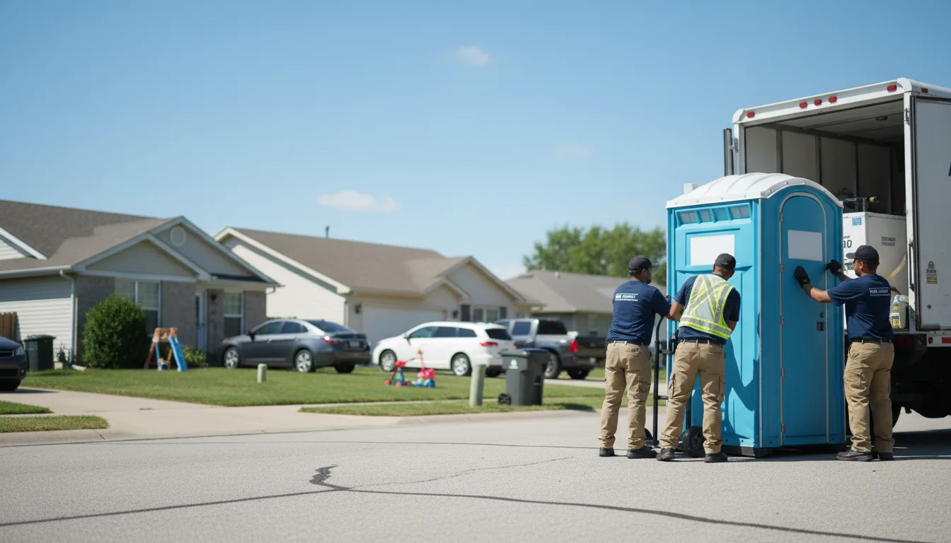 Standard Porta Potty Rentals in New Melle, MO near me